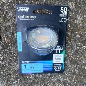 FEIT ELECTRIC 50 WATT ENHANCE MR16 GU5.3 LED BULB DAYLIGHT NEW IN PACKAGE
